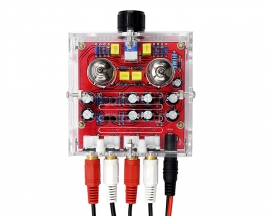 AC 12V Dual Channel 6J1 Electronic Tube Pre-Amplifier HIFI Class A Tone Board